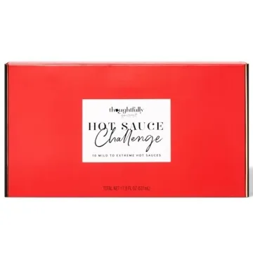 Hot Sauce Challenge Set - 10 Unique Flavors for Spice Lovers