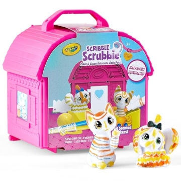 Crayola Scribble Scrubbie Pets Backyard Playset for Kids