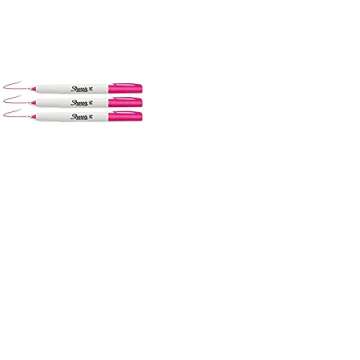 Sharpie Ultra Fine Point Permanent Markers - Magenta - 3 Pcs Set for Creativity and Precision