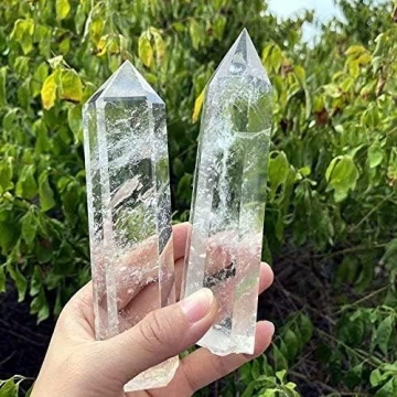 Zenkeeper Clear Quartz Crystal Tower for Meditation & Healing