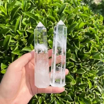 Zenkeeper Clear Quartz Crystal Tower for Meditation & Healing