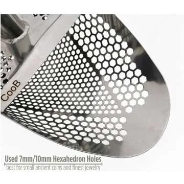 CooB Sand Scoop Metal Detector HEX-710 – Durable Beach Tool