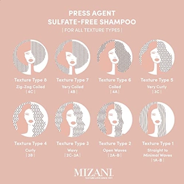 Mizani Sulfate-Free Shampoo for Frizzy Hair | 8.5 oz