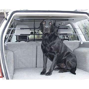Walky Guard Adjustable Car Barrier for Pet Automotive Safety