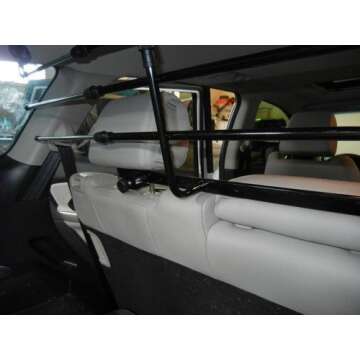 Walky Guard Adjustable Car Barrier for Pet Automotive Safety