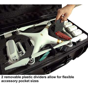 Case Club Waterproof Case for DJI Phantom 3 Drone