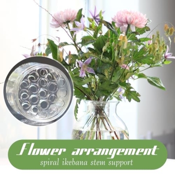 Spiorut Spiral Ikebana Holder for Elegant Floral Arrangements