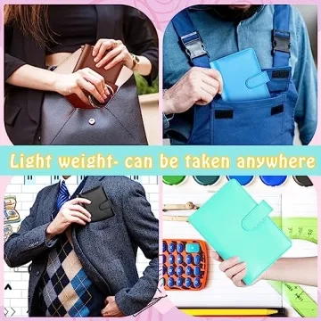 A6 PU Leather Budget Binder Set | 24 Pcs Organizer