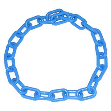 Durable Plastic Chain Goat Collars - Customizable & Lightweight
