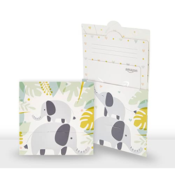 Amazon.com Gift Card in Baby Elephant Reveal for Any Occasion