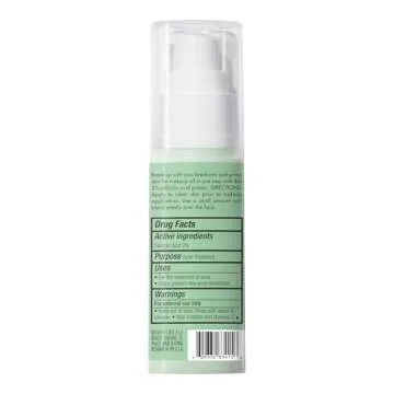 e.l.f. Blemish Control Face Primer, Soothing & Hydrating Makeup Primer For Fighting Blemishes, Grips Makeup To Last, Vegan & Cruelty-free, Large