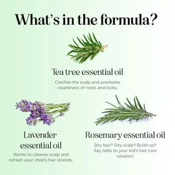 Kids Dry Scalp Shampoo with Tea Tree & Rosemary