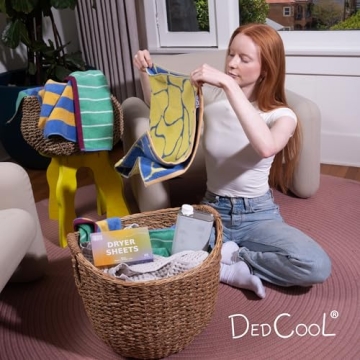 DedCool Vegan Dryer Sheets - Non-Toxic and Eco-Friendly