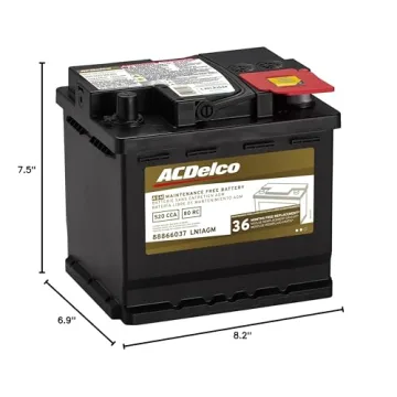 ACDelco Gold 12V Battery Perfect For Reliable Performance