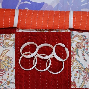 ibotti Quilt Clips 12 Pack Durable Plastic Quilting Clips