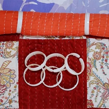 ibotti Quilt Clips 12 Pack Durable Plastic Quilting Clips