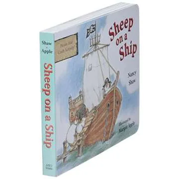 Sheep on a Ship Board Book for Young Readers