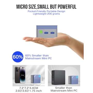 GMKtec Mini PC G5 - Compact Power for Office and Home