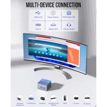 GMKtec Mini PC G5 - Compact Power for Office and Home