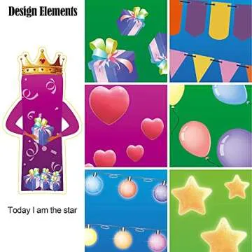 16Pcs Happy Birthday Yard Signs with Stakes, 16" Large Waterproof Birthday Sign Yard, Garden Lawn Decorations for Party Outdoor Decor Reusable & Colourful Happy Birthday Lawn Sign