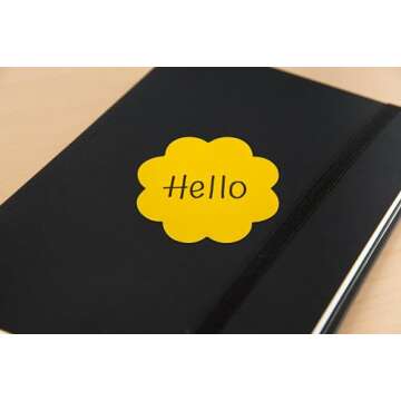 Post-it Daisy Shape Sticky Notes, Assorted Colors in Pack