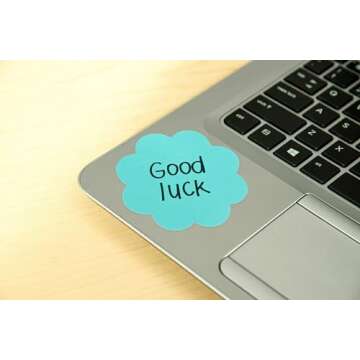 Post-it Daisy Shape Sticky Notes, Assorted Colors in Pack