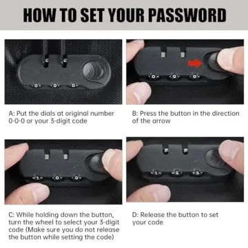 DEEGO Fireproof Water-Resistant Document Box with Lock