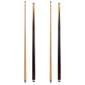 HMQQ Pool Cue Stick Set of 2/4 - Durable & Portable for All Skill Levels