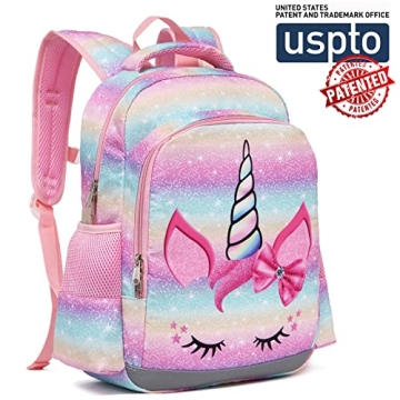 Unicorn Octsky Backpack and Lunch Bag for Kids