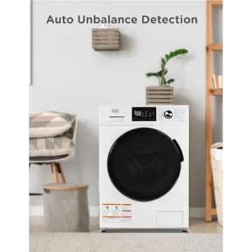 Compact BLACK+DECKER Washing Machine with 16 Cycles
