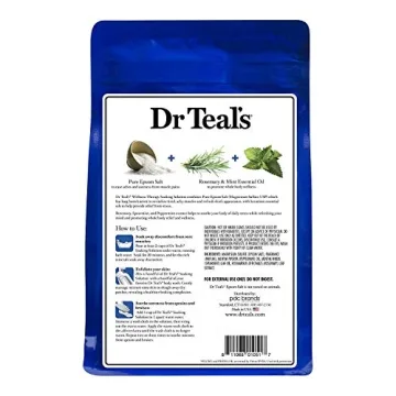 Dr Teal's Epsom Salt Bath Combo for Relaxation and Recovery