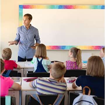 Watercolor Border Trim for Creative Projects - 12 Pieces