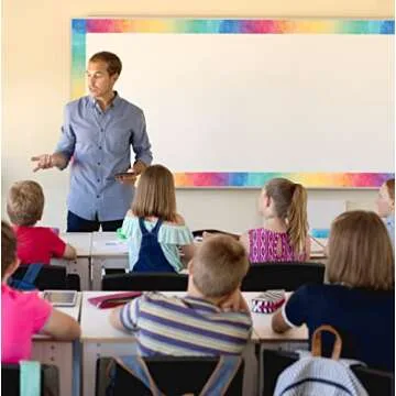 Watercolor Border Trim for Creative Projects - 12 Pieces