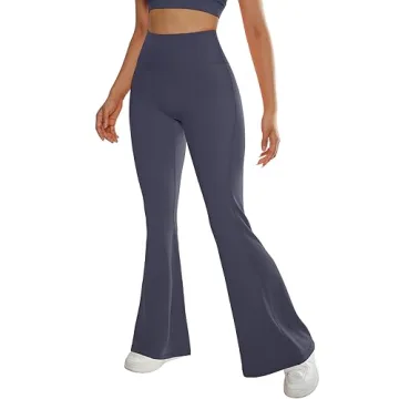 SUUKSESS Scrunch Butt Lifting Flare Leggings for Women