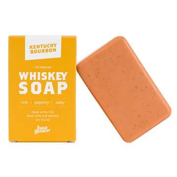 Swag Brewery BOOZY SOAP - Great Gift for Wine, Whiskey, and Beer Drinkers -Made in USA- (3-Pack (Wine + Whiskey + Beer))