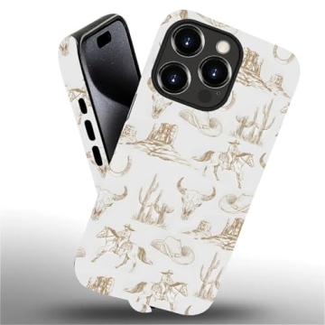 Stylish iPhone 15 Pro Cowboy Case for the Trendy User