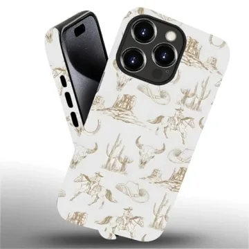 Stylish iPhone 15 Pro Cowboy Case for the Trendy User