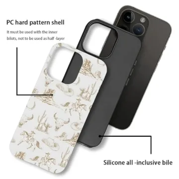 Stylish iPhone 15 Pro Cowboy Case for the Trendy User