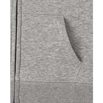 The Children's Place baby boys Gym Hoodie School Uniform Pullover Sweater, Smoke, 4T US