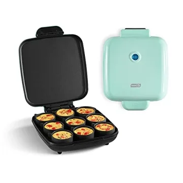 DASH Sous Vide Style Family Size Egg Bite Maker for Breakfast Bites, Sandwiches, Healthy Snacks or D...