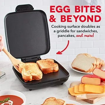 DASH Family Size Egg Bite Maker for Healthy Cooking