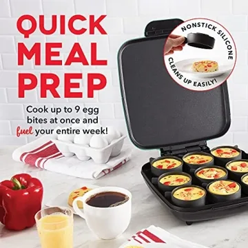 DASH Family Size Egg Bite Maker for Healthy Cooking