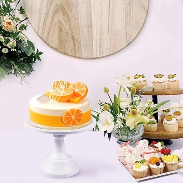 White Metal Cake Stand Set for Elegant Dessert Displays