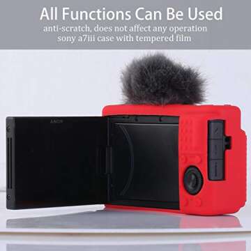 Pocoukate Camera Case for Sony ZV-1, ZV1 Camera Case Digital Camera Anti-Scratch Slim Fit Soft DSLR ...