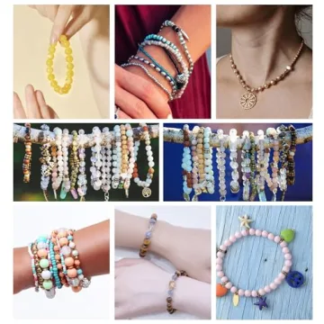 Hobbyworker Elastic Stretch Bracelet String Cord for Jewelry Making