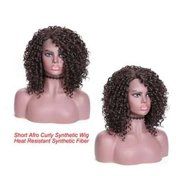 Glamorous Donmily Afro Kinky Curly Wig for Instant Style