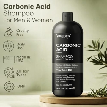 VANIDOX Carbonic Acid Shampoo with DHT Blockers