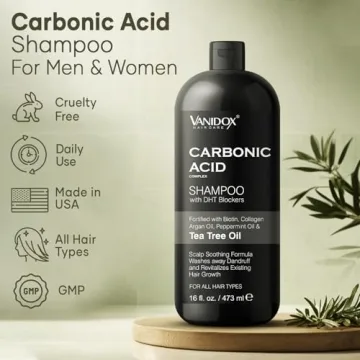VANIDOX Carbonic Acid Shampoo with DHT Blockers
