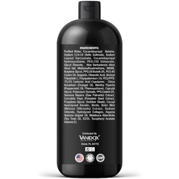 VANIDOX Carbonic Acid Shampoo with DHT Blockers