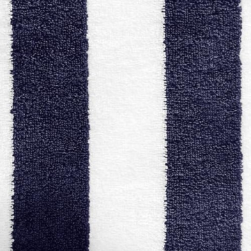 Amazon Basics 100% Cotton Cabana Stripe Towels in 2-Pack